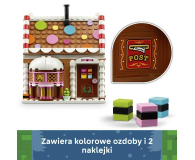 LEGO 40809 Świąteczna chatka z piernika - 1577946 - zdjęcie 8